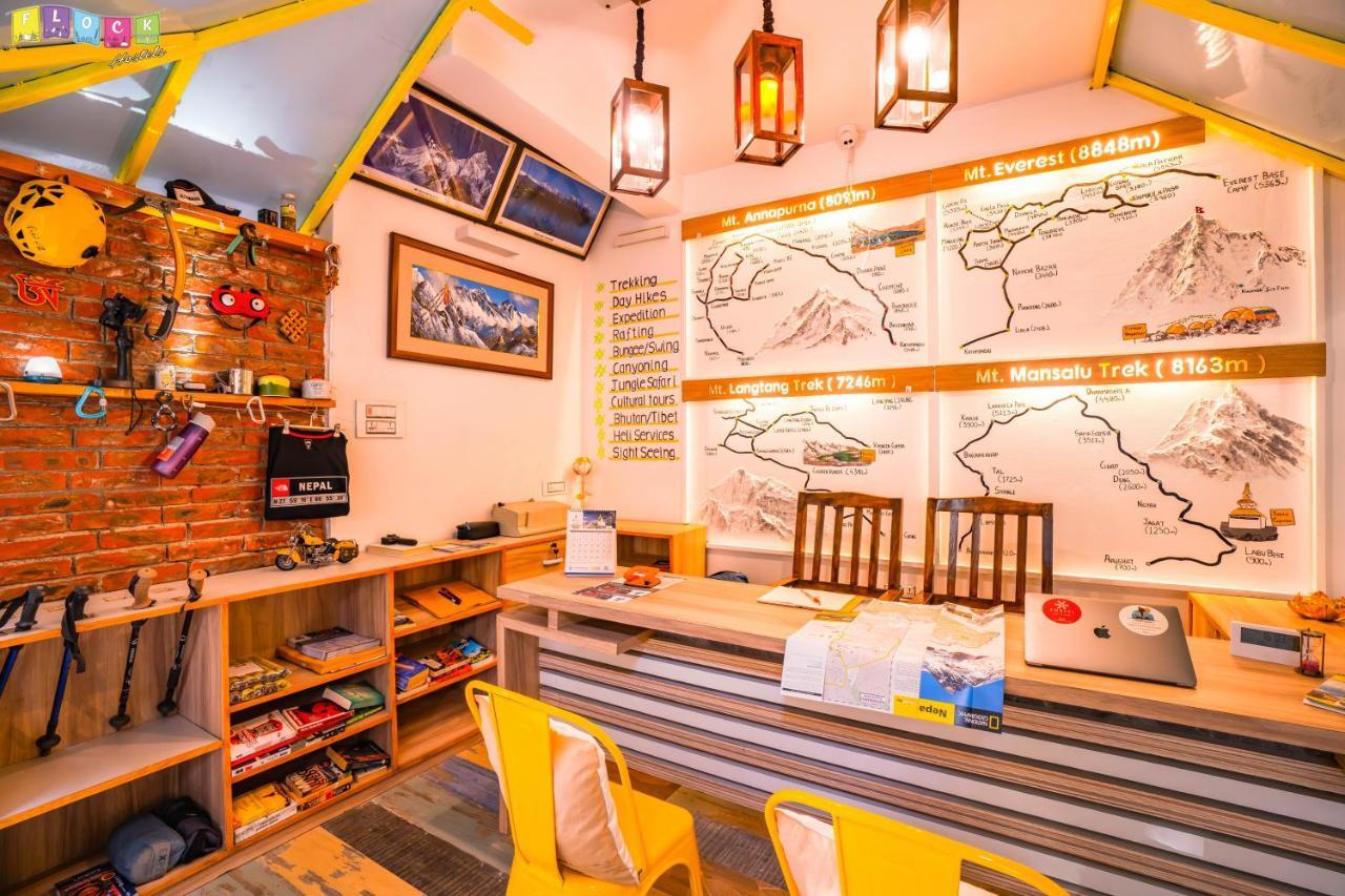 Flock Kathmandu Hostel Ngoại thất bức ảnh